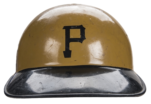 1975 Manny Sanguillen Game Used Pittsburgh Pirates Batting Helmet From The Willie Randolph Collection (Randolph LOA & JT Sports)